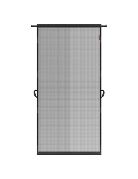 Puerta de Pantalla MAGZO 32x80 cm Gris con Varilla Tensión