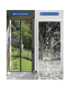 Puerta de Pantalla Magnética RSENBL 0.61 kg 36x82 cm Resistente 2