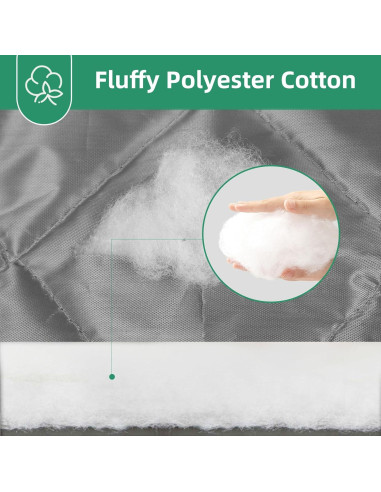 Cortina Aislante de Puerta BONLACES 91x203 cm Gris Térmica