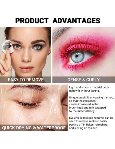 Máscara de Pestañas Impermeable BINGBRUSH 3 Colores 40g