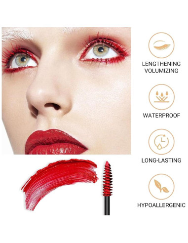 Máscara de Pestañas Impermeable BINGBRUSH 3 Colores 40g