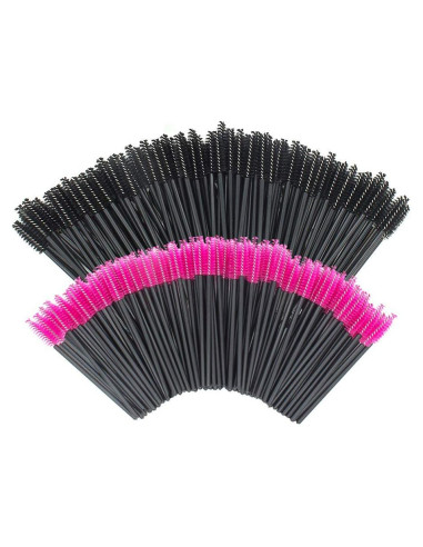 200 Cepillos Desechables para Pestañas GoWorth - 9.8 cm