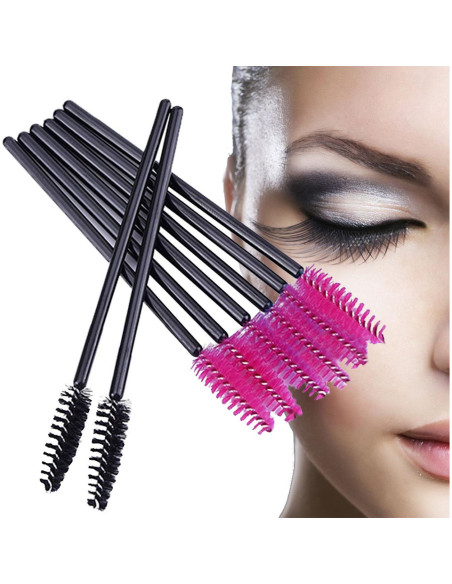 200 Cepillos Desechables para Pestañas GoWorth - 9.8 cm