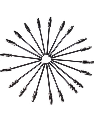 200 Cepillos Desechables para Pestañas GoWorth - 9.8 cm