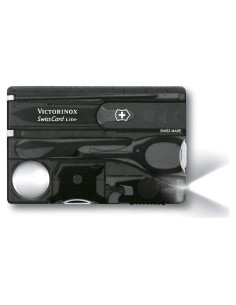 Cuchillo Suizo Victorinox Swiss Card Lite 13 Funciones Onyx