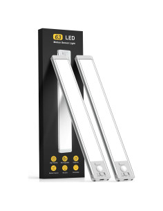 Luces Bajo Gabinete MCGOR 63 LED Recargables Sensor Movimiento