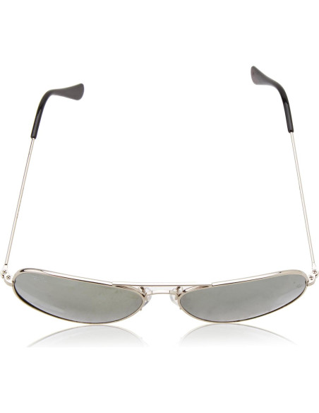 Gafas de Sol Ray-Ban Aviador Clásico Metal Blanco 55mm