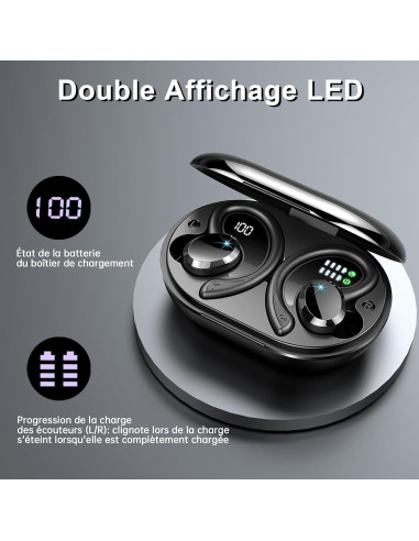 Auriculares Inalámbricos Q38 Bluetooth 5.3 Impermeables 48h