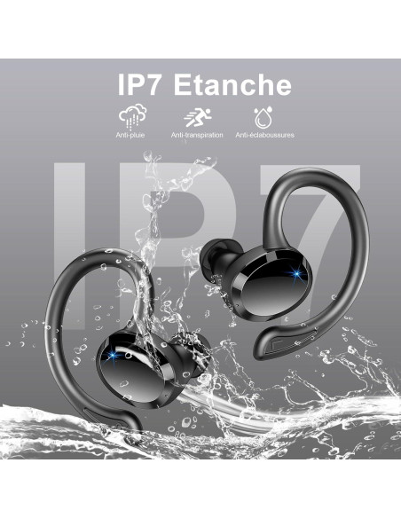 Auriculares Inalámbricos Q38 Bluetooth 5.3 Impermeables 48h