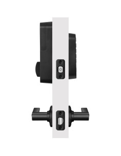 Cerradura Yale Code Negra con Teclado y Cerrojo Sin Llave 2