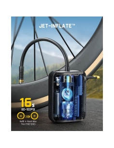 Bomba de Bicicleta Fanttik X8 Ace 150 PSI Portátil Eléctrica 2