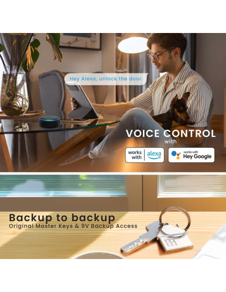 Cerradura Inteligente Lockly Vision con Timbre y Huella