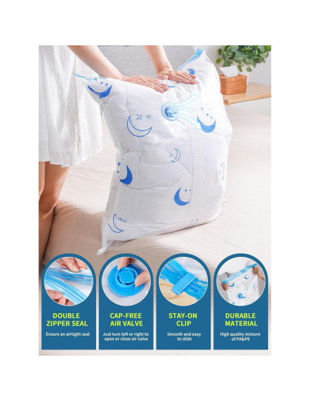 Bolsas de Almacenamiento al Vacío Z ZONAMA 25 Piezas Variadas