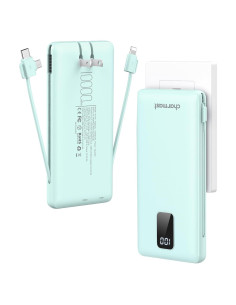 Cargador Portátil Charmast 10000mAh Carga Rápida USB C