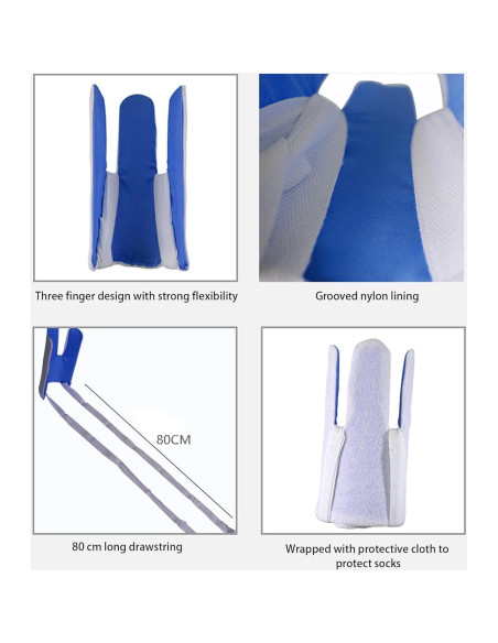 Asistente para Ponerse Calcetines HY - Sin Agacharse, Azul