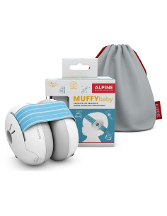 Auriculares de Protección Auditiva Alpine Muffy Baby Azul - 0 a 36 Meses