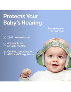Auriculares de Protección Auditiva Alpine Muffy Baby Azul - 0 a 36 Meses 2