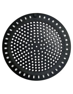 Rejilla de desagüe Huntonry negra 4.76x0.30 cm acero inoxidable