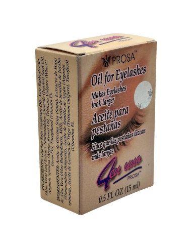 Aceite Aumentador de Pestañas Prosa 6.7x4.7x2.4cm 50g