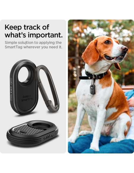 Funda Spigen para Samsung Galaxy SmartTag 2 - Negro mate
