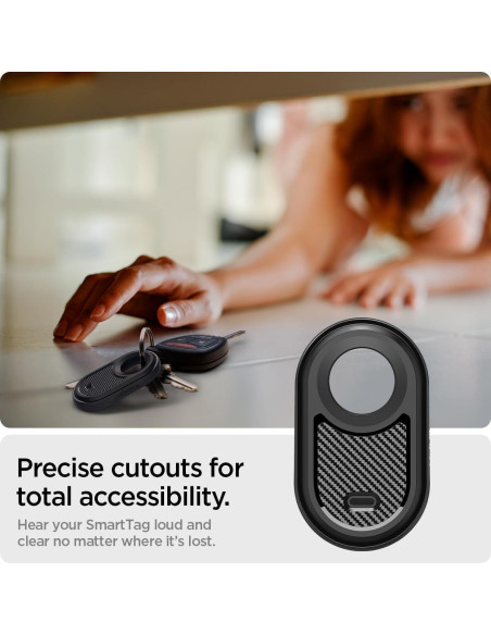 Funda Spigen para Samsung Galaxy SmartTag 2 - Negro mate