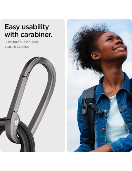 Funda Spigen para Samsung Galaxy SmartTag 2 - Negro mate