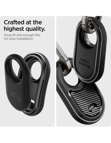 Funda Spigen para Samsung Galaxy SmartTag 2 - Negro mate