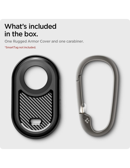 Funda Spigen para Samsung Galaxy SmartTag 2 - Negro mate