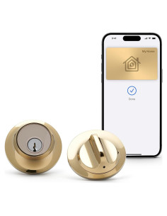 Cerradura Inteligente Level Lock+ - Latón Pulido - Bluetooth
