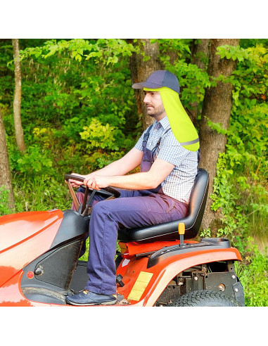 Sombrero Solar de Sombra Sintege 4 Piezas Amarillo Fluorescente