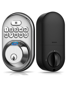 Cerradura Biométrica Veise RZ02A con Teclado y Huella