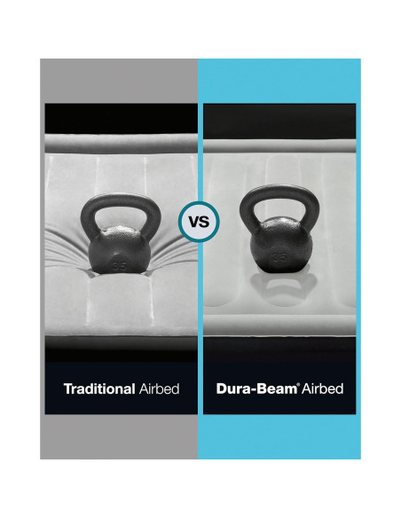 Colchón de Aire Intex Dura-Beam Individual 12" con Bomba
