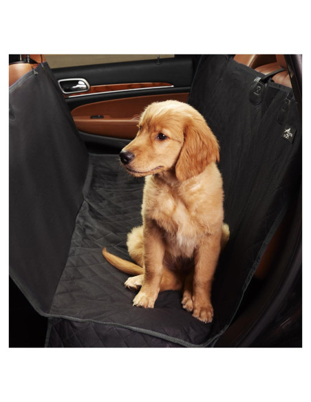 Funda de Asiento para Perros Active Pets Estándar 134.62x142.24cm Negra
