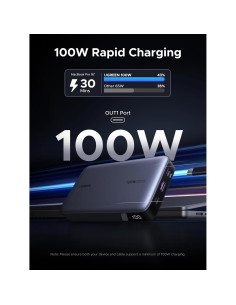 Banco de Energía UGREEN 20000mAh 100W Cargador Portátil USB-C 2