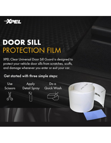 Protector de Umbral de Puerta XPEL Claro 152.4cm x 6.99cm