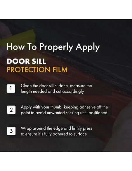 Protector de Umbral de Puerta XPEL Claro 152.4cm x 6.99cm