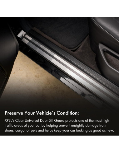 Protector de Umbral de Puerta XPEL Claro 152.4cm x 6.99cm