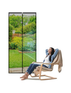 Puerta de Pantalla Magnética SOLODOTO 36x82 cm A Prueba de Insectos
