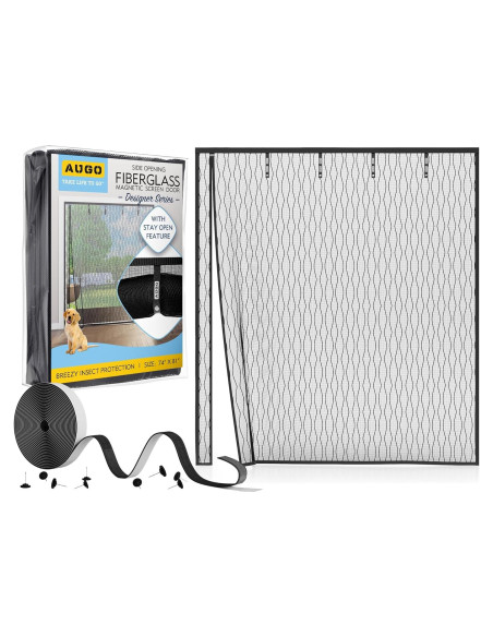 Puerta de Pantalla Magnética AUGO 187,96 x 205,74 cm