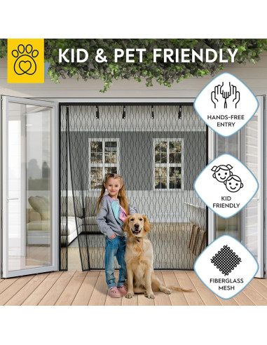 Puerta de Pantalla Magnética AUGO 187,96 x 205,74 cm