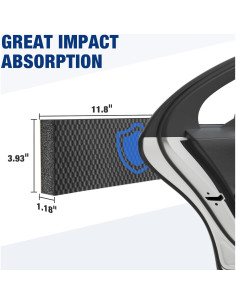 Protector de Pared de Garage WORKPRO, 4 Piezas 3 cm Grosor 2