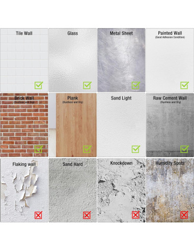 Protector de Pared de Garage WORKPRO, 4 Piezas 3 cm Grosor