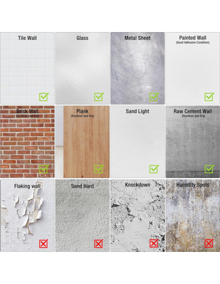 Protector de Pared de Garage WORKPRO, 4 Piezas 3 cm Grosor