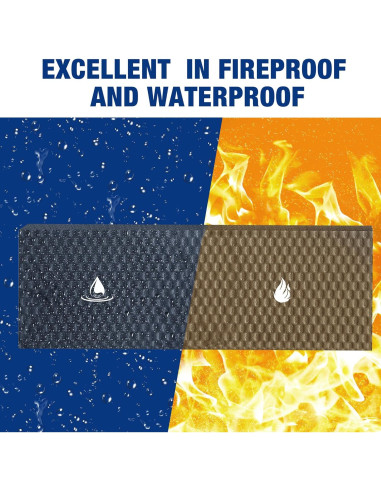 Protector de Pared de Garage WORKPRO, 4 Piezas 3 cm Grosor