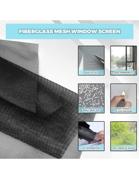 Kit de Reemplazo de Pantalla TOOLTRIZ 8 en 1 121,92x299,72 cm