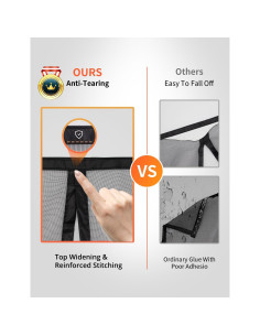 Puerta de Pantalla Magnética FEGO 34x81 cm para Mascotas 2