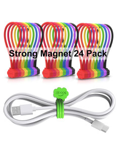 Sujetadores Magnéticos SOOOEC 24 Piezas Diseño Nube 18.29 cm