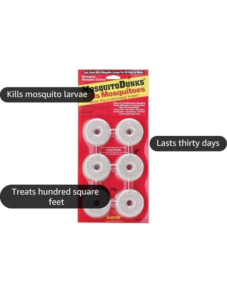 Paquete de 2 Dunks para Mosquitos Summit 0,09 kg