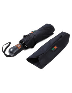Paraguas de Viaje Umenice Compacto Automático Negro 99 cm