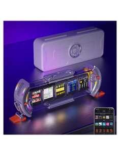 Reloj Digital Divoom Times Gate RGB con WiFi y APP